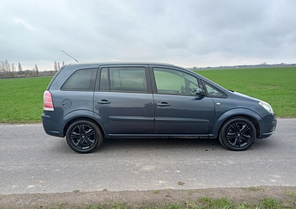 Opel Zafira cena 10600 przebieg: 161999, rok produkcji 2007 z Żnin małe 37
